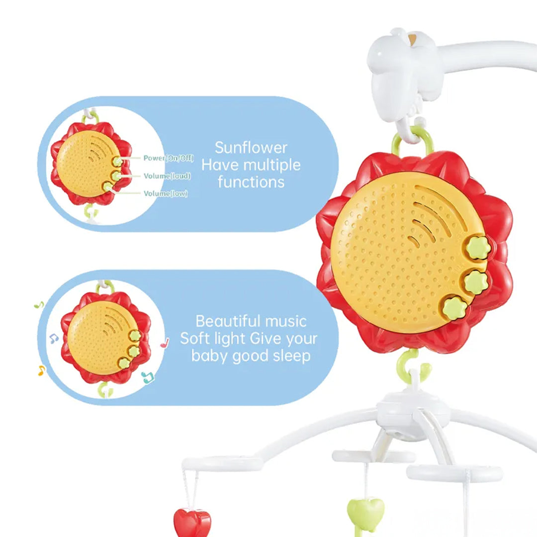Ocean Animal Baby Mobile & Hand Rattle Set - Toyspry