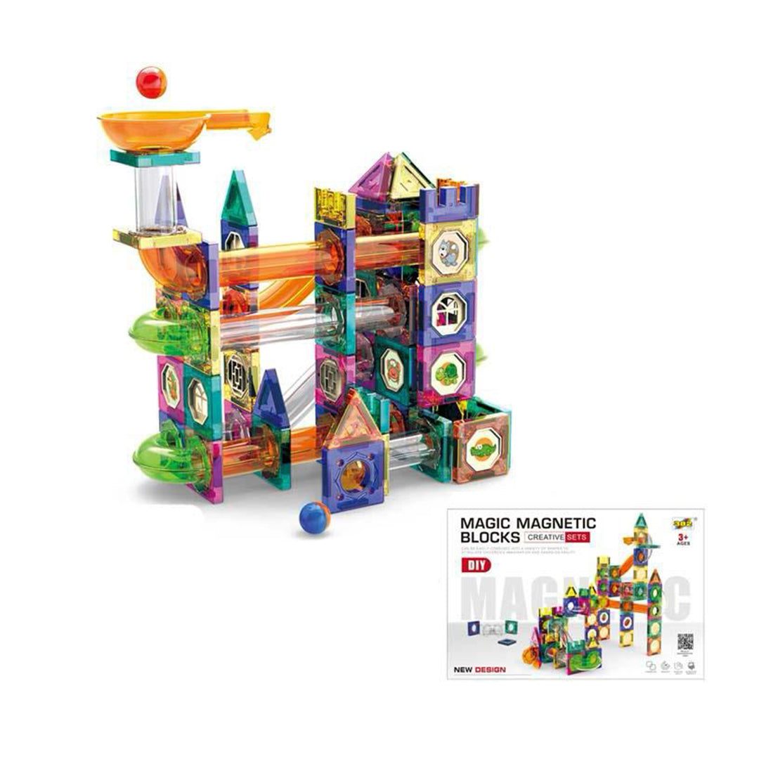 126-Piece 3D Magnetic Building Blocks Set