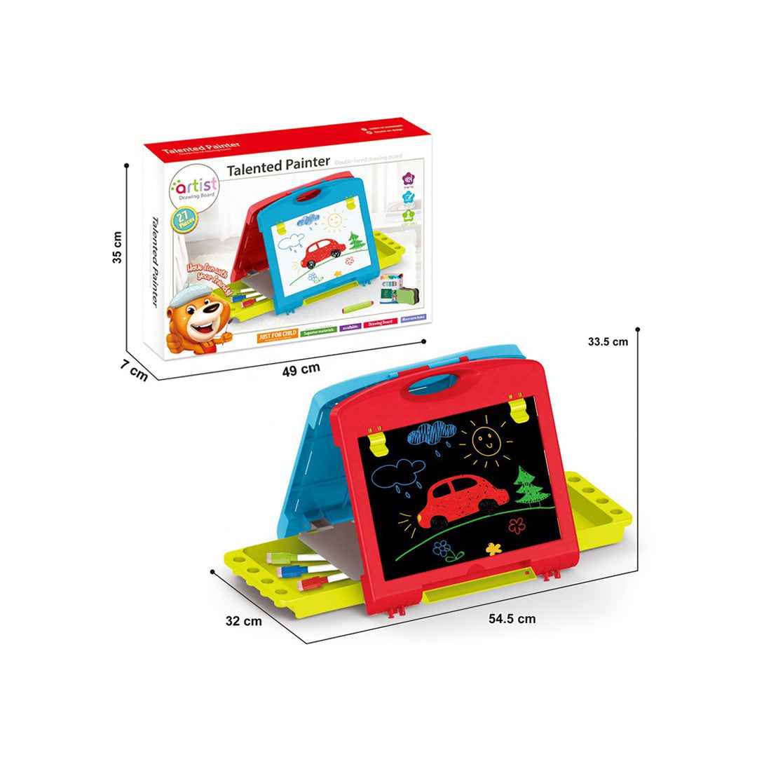 Double-Sided Drawing Board Educational Art Toy - Toyspry