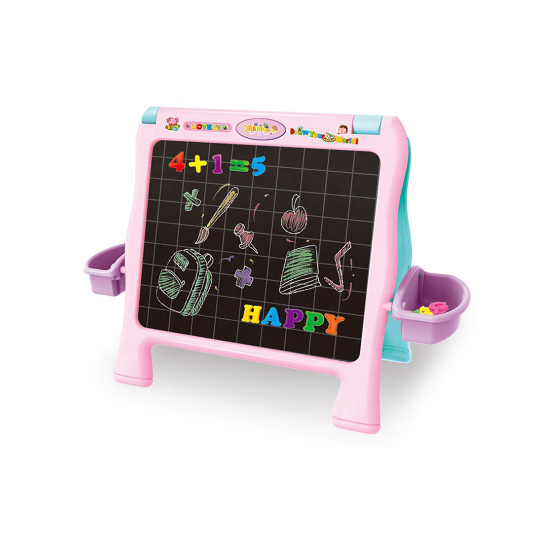 2-in-1 Magnetic Writing & Drawing Board for Kids