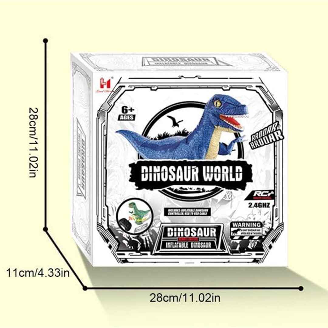 2.4G RC Inflatable Dinosaur - Remote Control Walking Toy