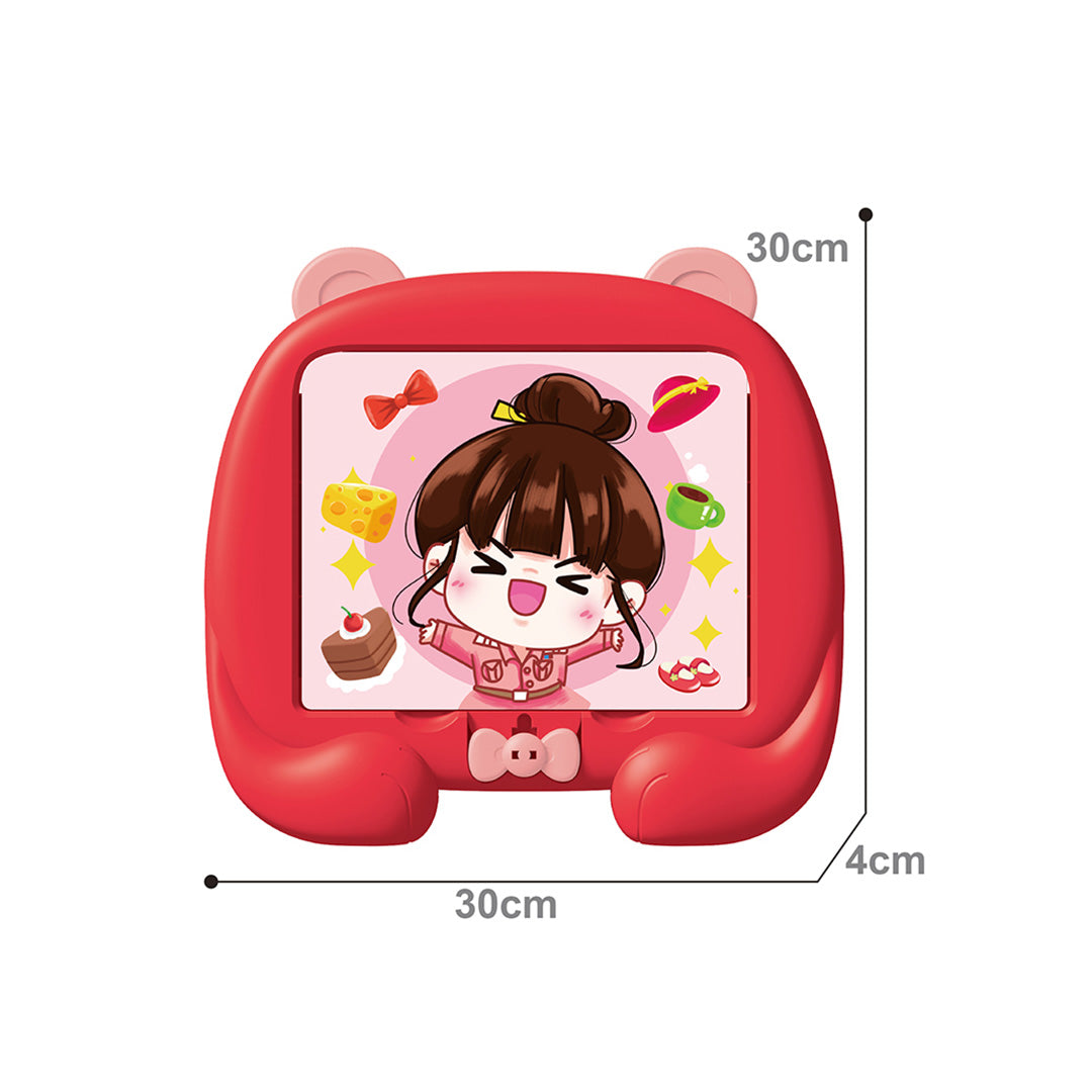 3-in-1 Magnetic Drawing Board - Cartoon Puzzle Toy