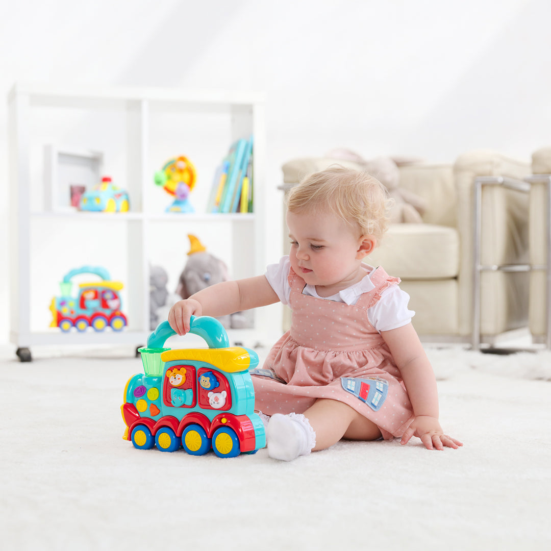 Hapee Capee Animal Train - Musical Baby Toy