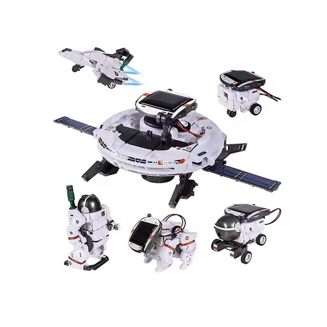 6-in-1 Solar Robot Kit | Educational STEM Robot Toys (Ages 8+)