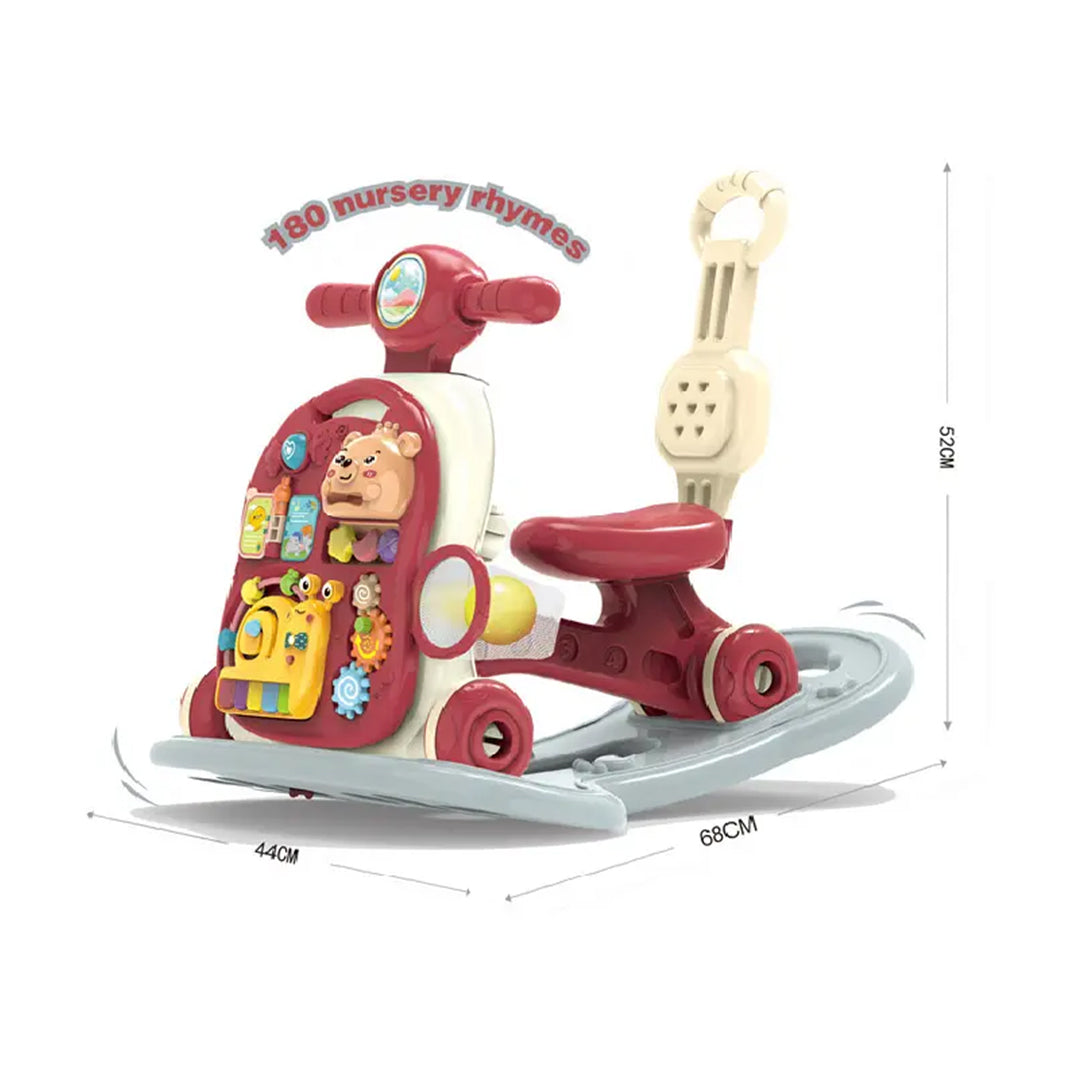 6-in-1 Baby Walker & Activity Table Set - Toyspry