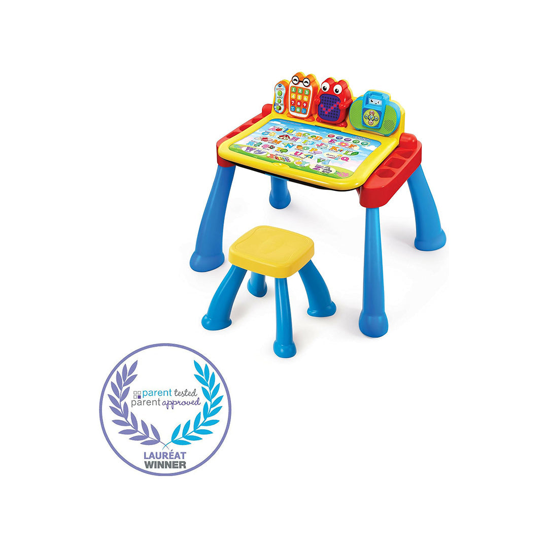 VTech 3-in-1 Interactive Learning Desk - Educational Kids Toy - Toyspry