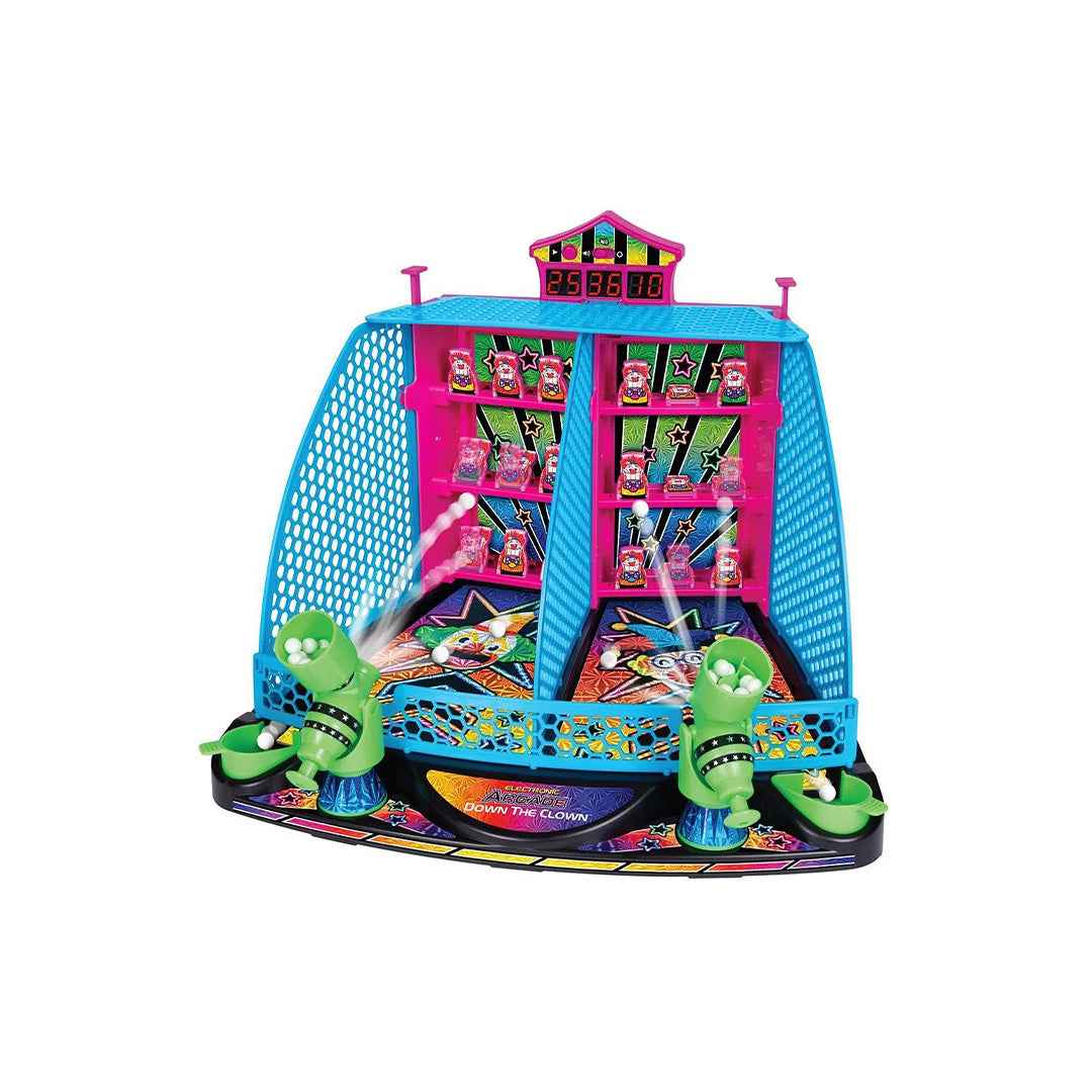 Ambassador Electronic Arcade Down-The-Clown Target Game - Toyspry