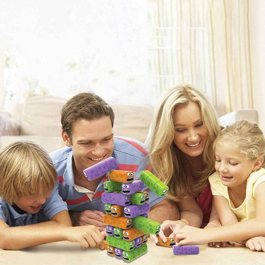 Ambassador Wobbly Worms 24-Piece Tower Balancing Game