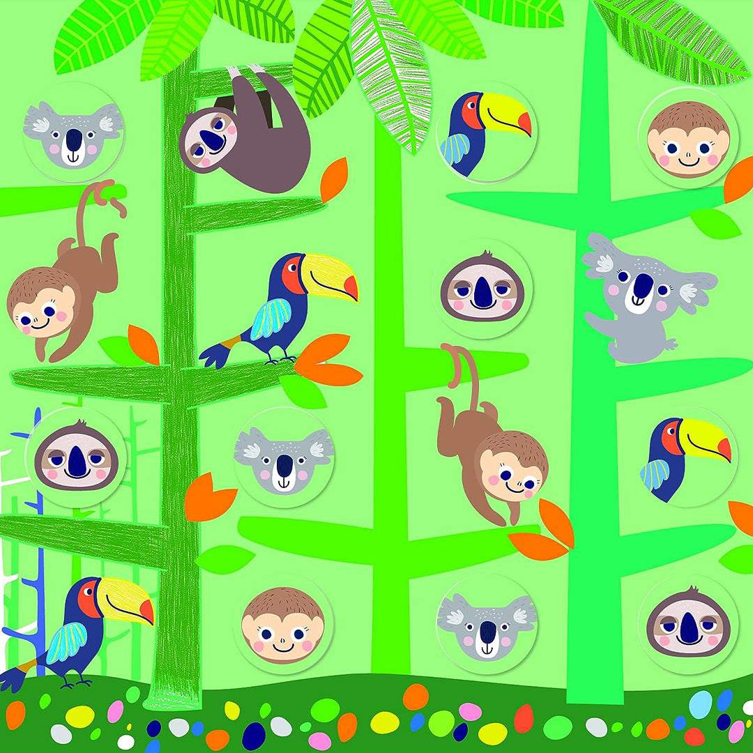 Avenir Jungle Coloring Activity Book - Toyspry