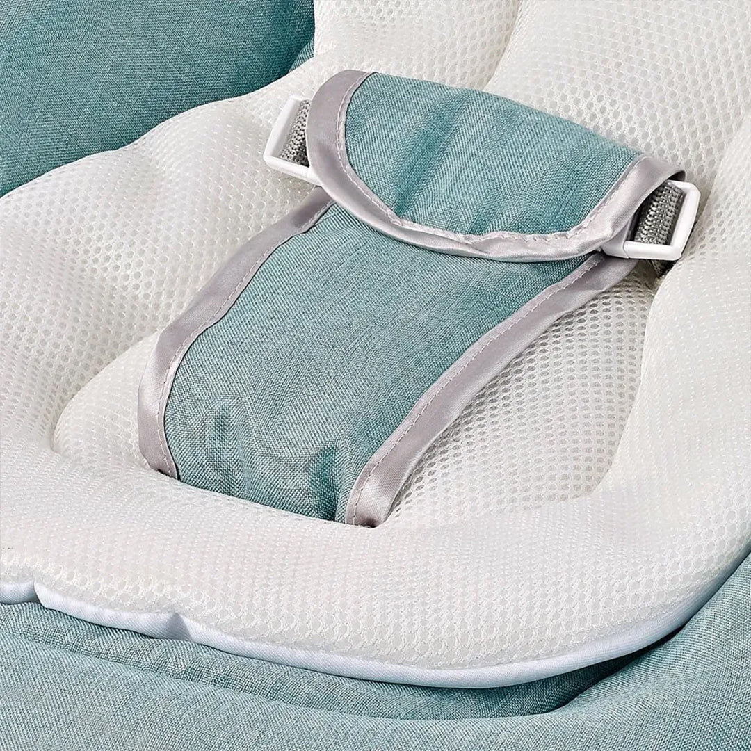 Fitch Baby Musical Bouncer Seat - Infant Rocker (Light Green)