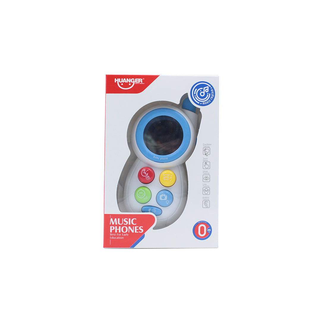 Huanger Baby Mobile Phone - Musical Toy with Lights