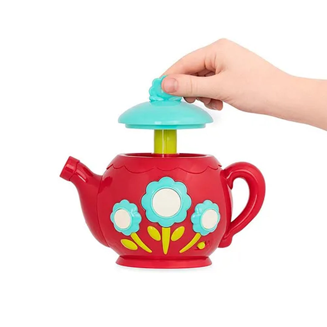 Battat 9-Piece Musical Tea Set Interactive Party Kit - Toyspry