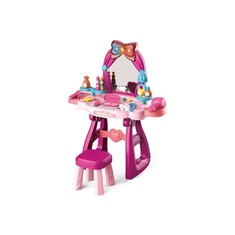 Princess Beauty Dresser & Makeup Table Toy with Lights & Music