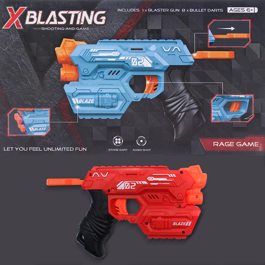 X8 Soft Dart Blaster Toy Gun for Powerful Launching Fun - Toyspry