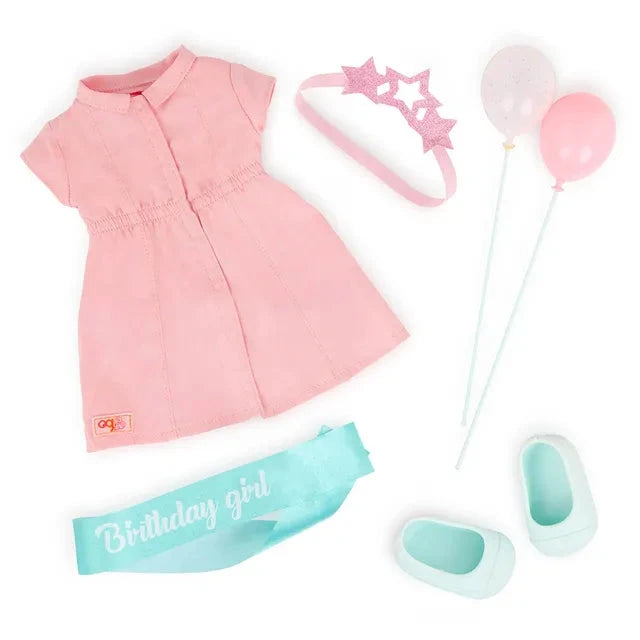 Our Generation Brenna - 18-inch Birthday Party Doll - Toyspry