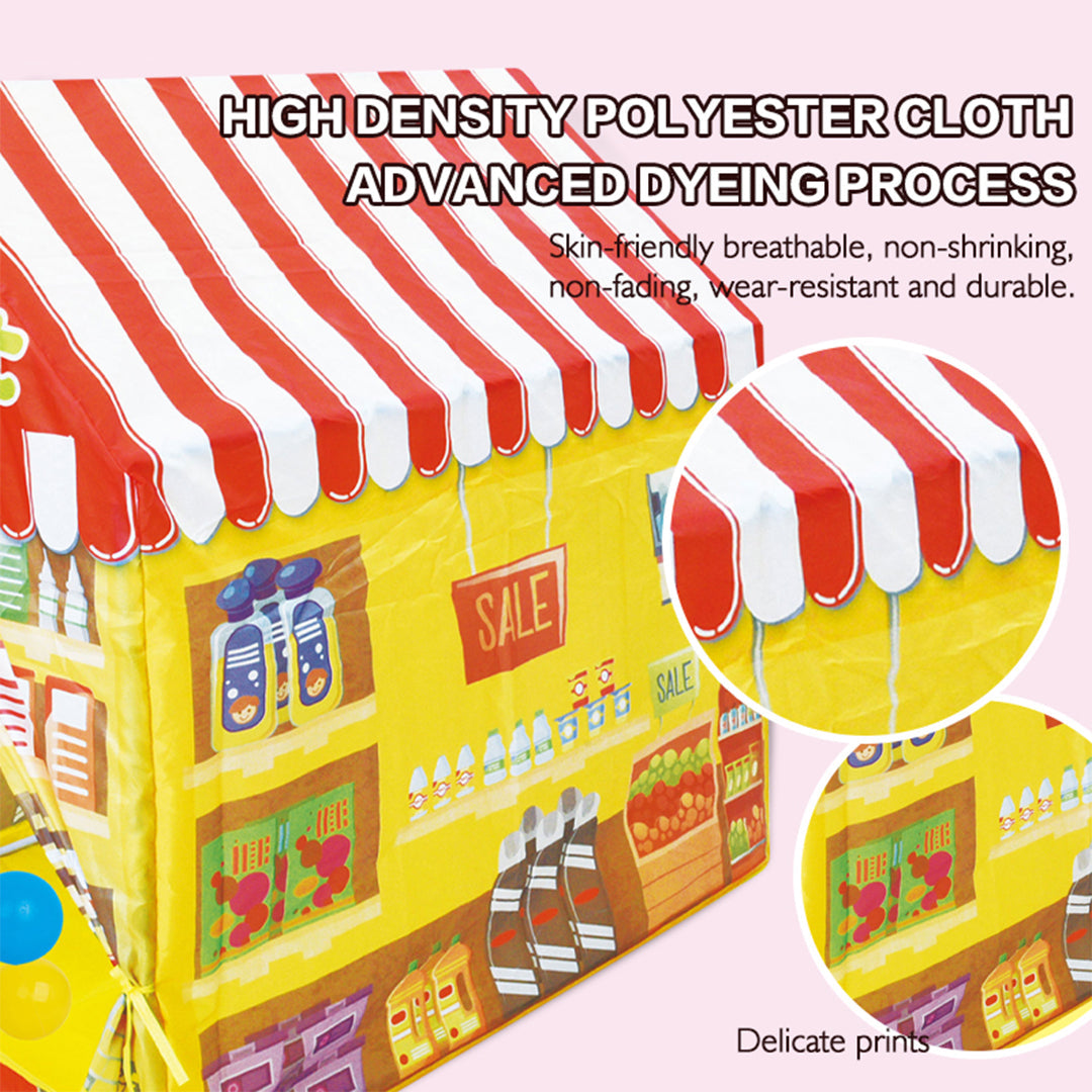 Children's Play Tent & Playhouse for Indoor & Outdoor Fun