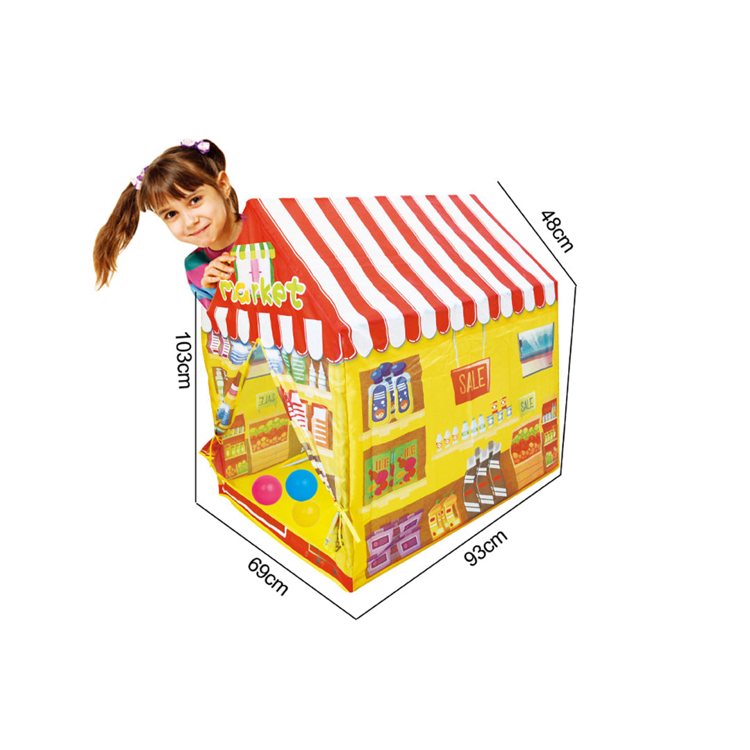 Children's Play Tent & Playhouse for Indoor & Outdoor Fun