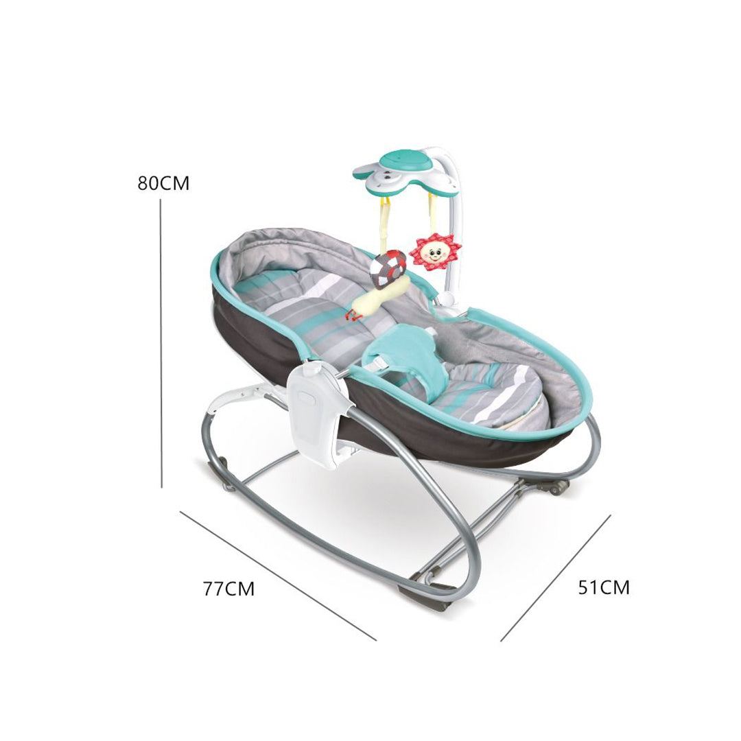 Fitch Baby 3-in-1 Electric Rocker & Versatile Napper - Infant Seat - Toyspry