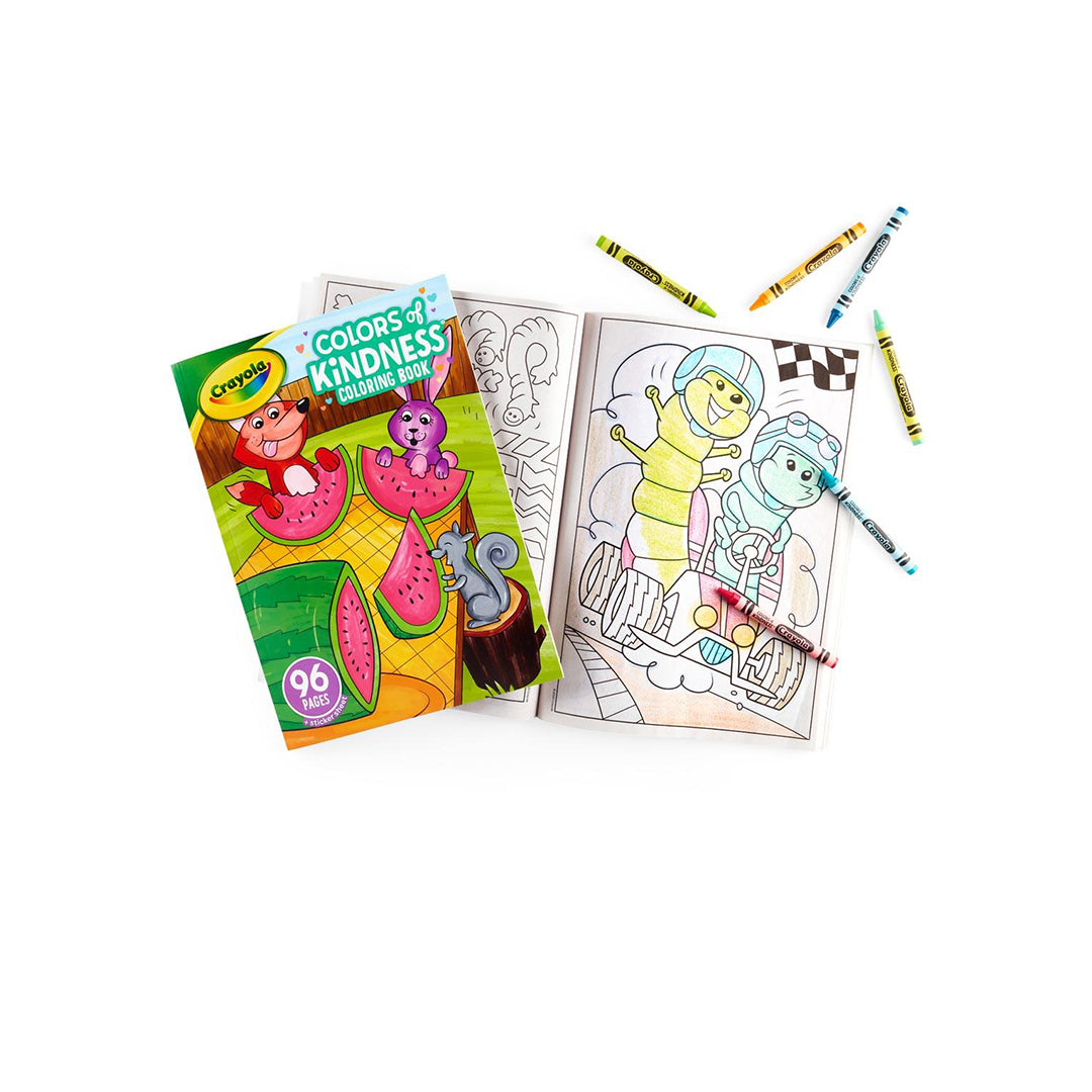 Crayola Colouring Book - 96 Pages of Colours of Kindness - Toyspry