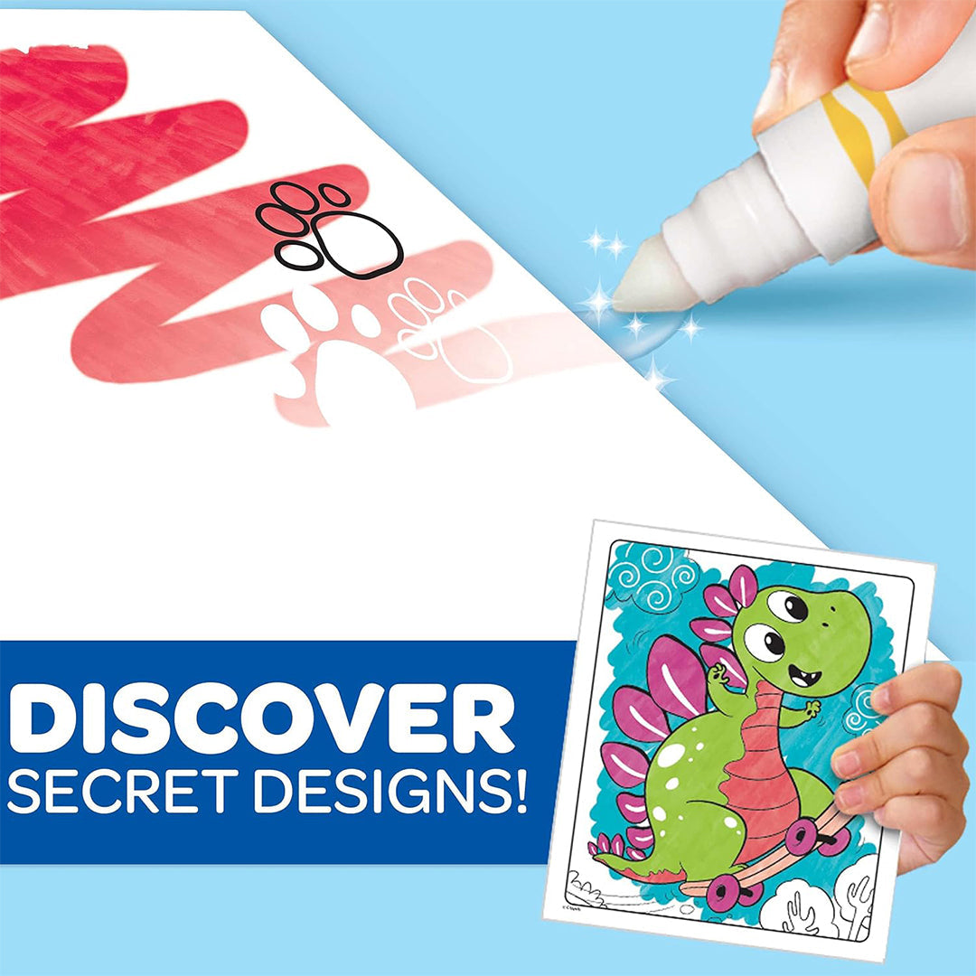 Crayola Color Wonder Dinosaur Coloring Book | Mess-Free Prehistoric Pals for Kids