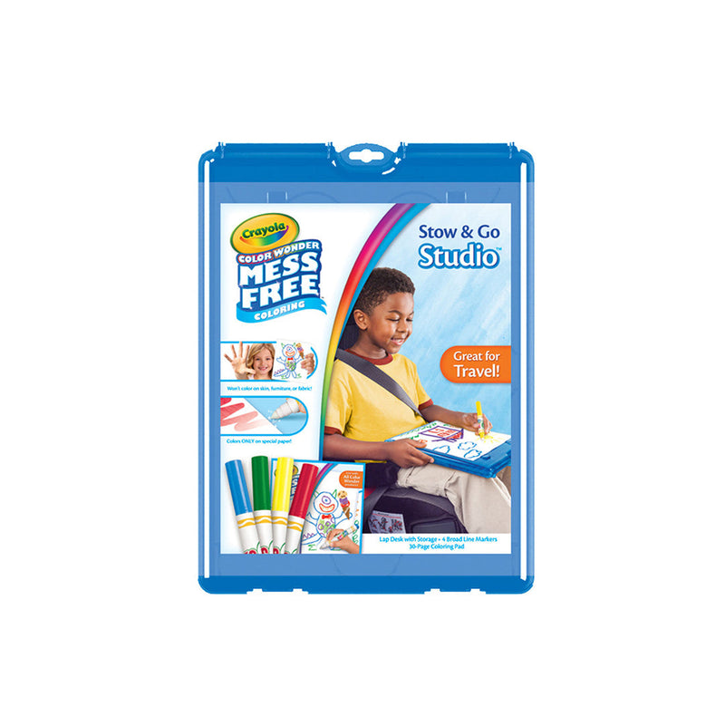 Crayola Color Wonder Stow & Go Studio Travel Coloring Kit