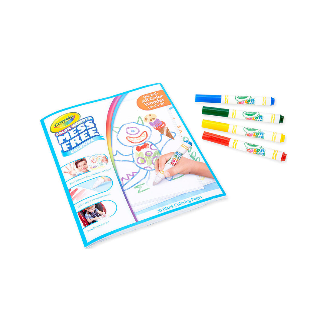 Crayola Color Wonder Stow & Go Studio Travel Coloring Kit