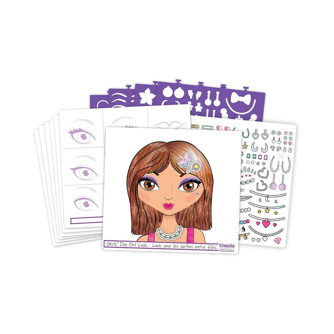 Crayola Creations Make-Up Artist Sketch Set - Toyspry