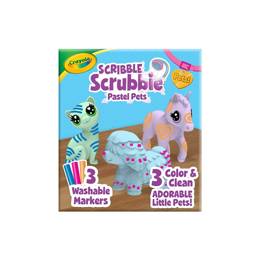 Crayola Scribble Scrubbie Pastel Pets - Toyspry