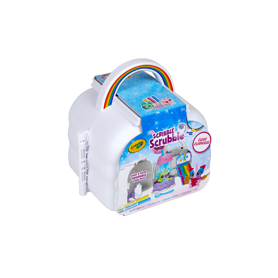Crayola Scribble Scrubbie Cloud Clubhouse - Toyspry