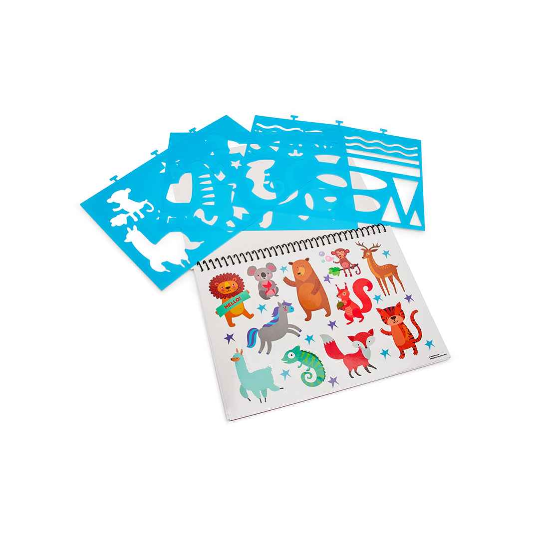 Crayola Stencil Craft Coloring Pad