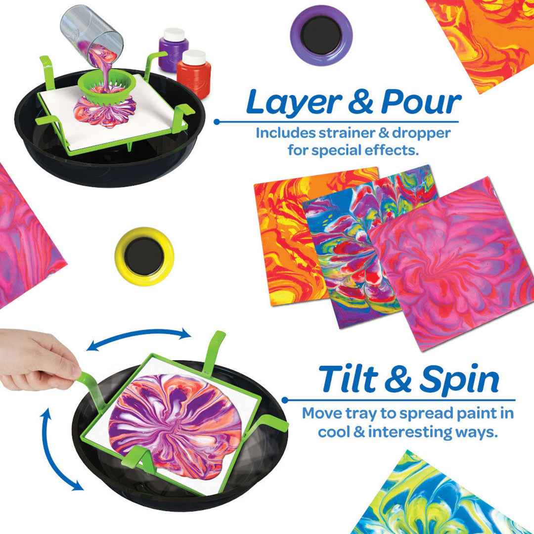 Crayola Washable Less-Mess Paint Set