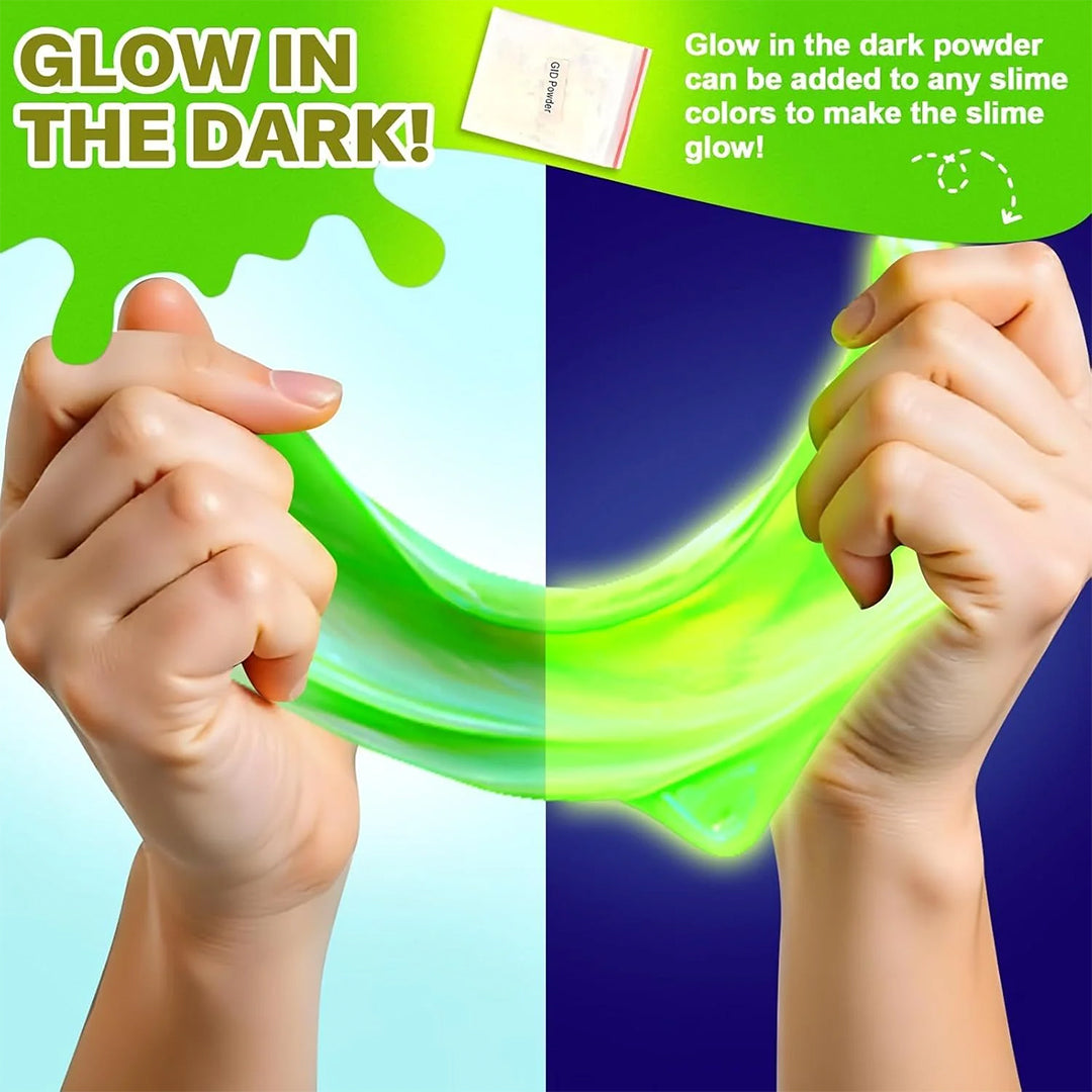 DIY Glowing Slime Factory - Kids Play Kit - Toyspry