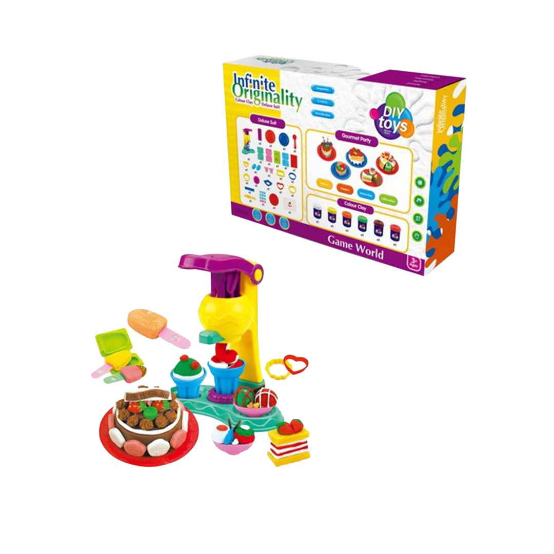 DIY Modeling Clay Kit: Non-Toxic Colorful Molding Set