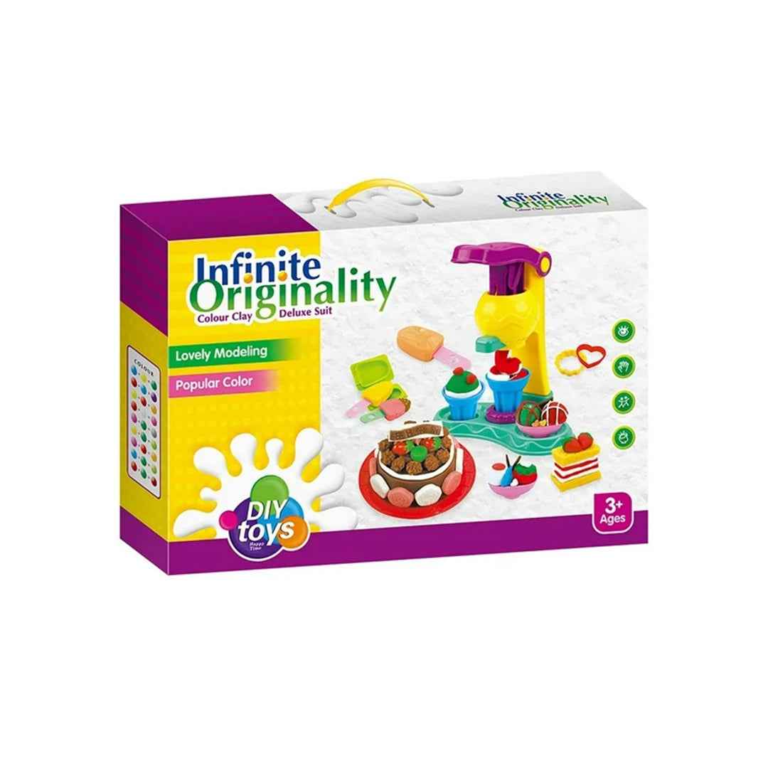DIY Modeling Clay Kit: Non-Toxic Colorful Molding Set - Toyspry
