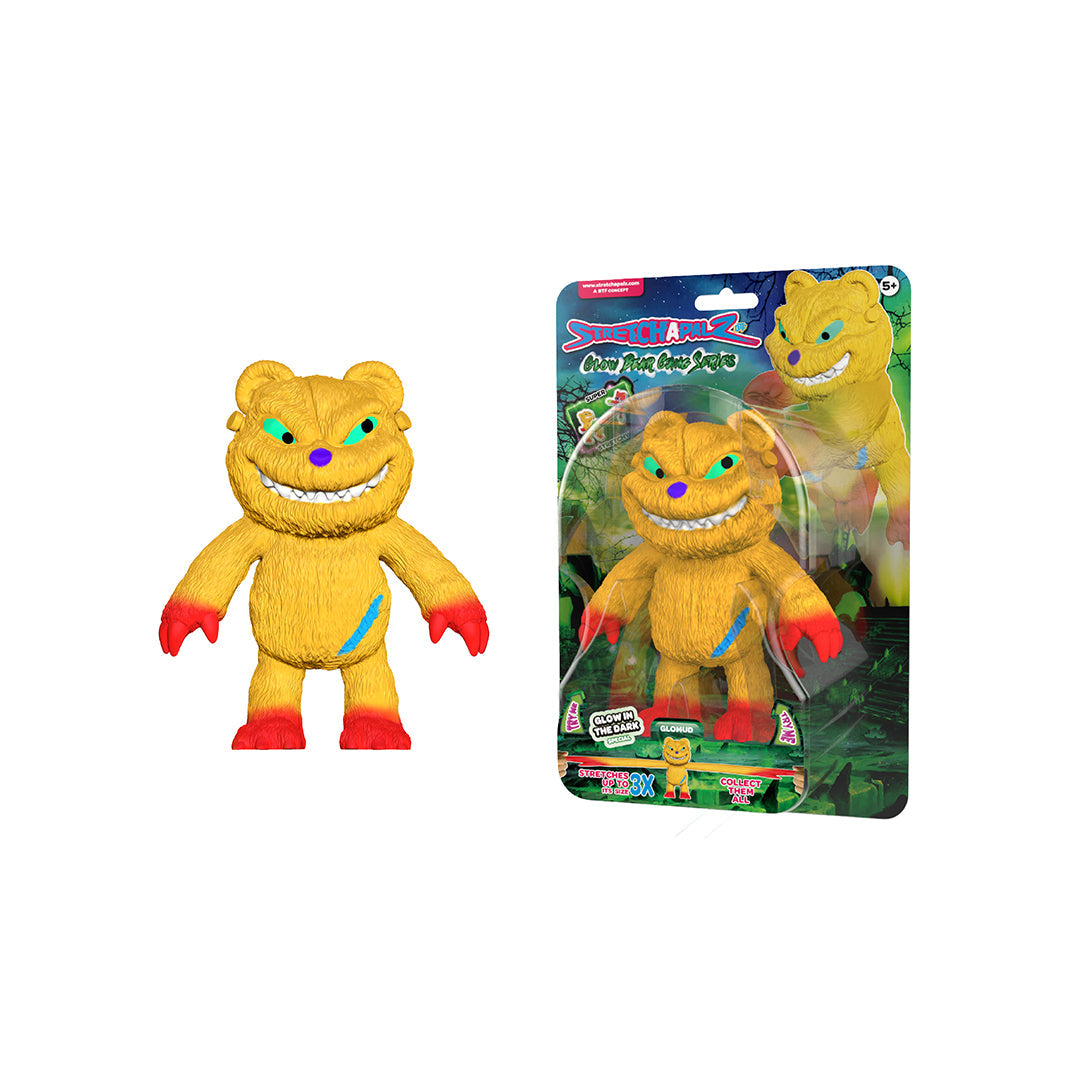 Stretchapalz Glohype Monster - 14cm Glow-in-the-Dark Squishy Toy