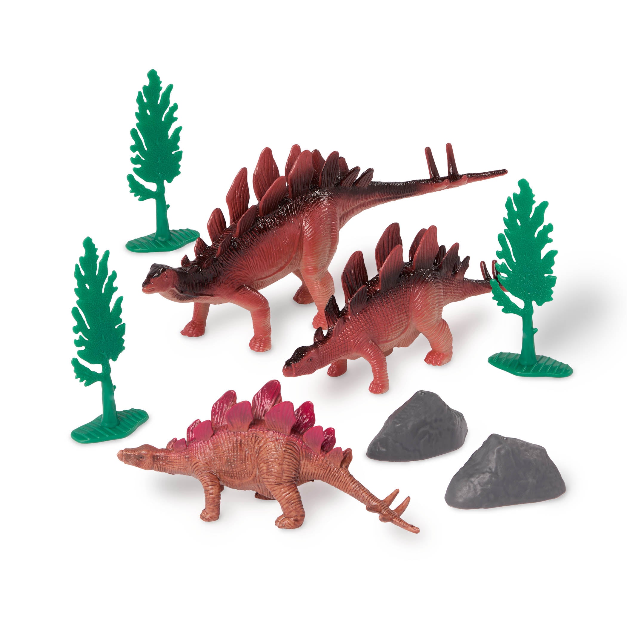 Terra Prehistoric Dinosaurs - 60-Piece Miniature Toy Set