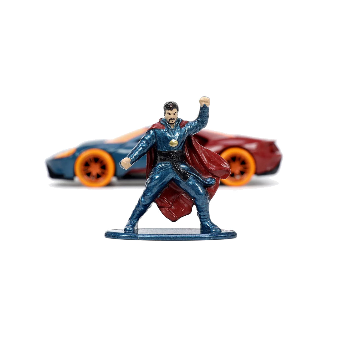 Marvel Doctor Strange Ford GT - 1:32 Diecast Model Car with Figure - Toyspry