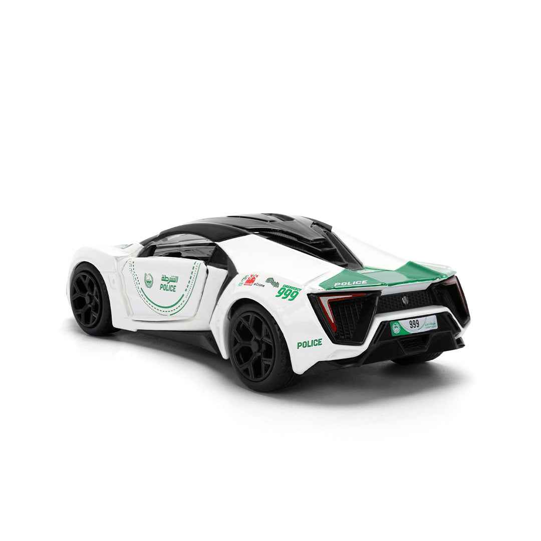 Jada Dubai Police Lykan HyperSport - 1:32 Diecast Model Car