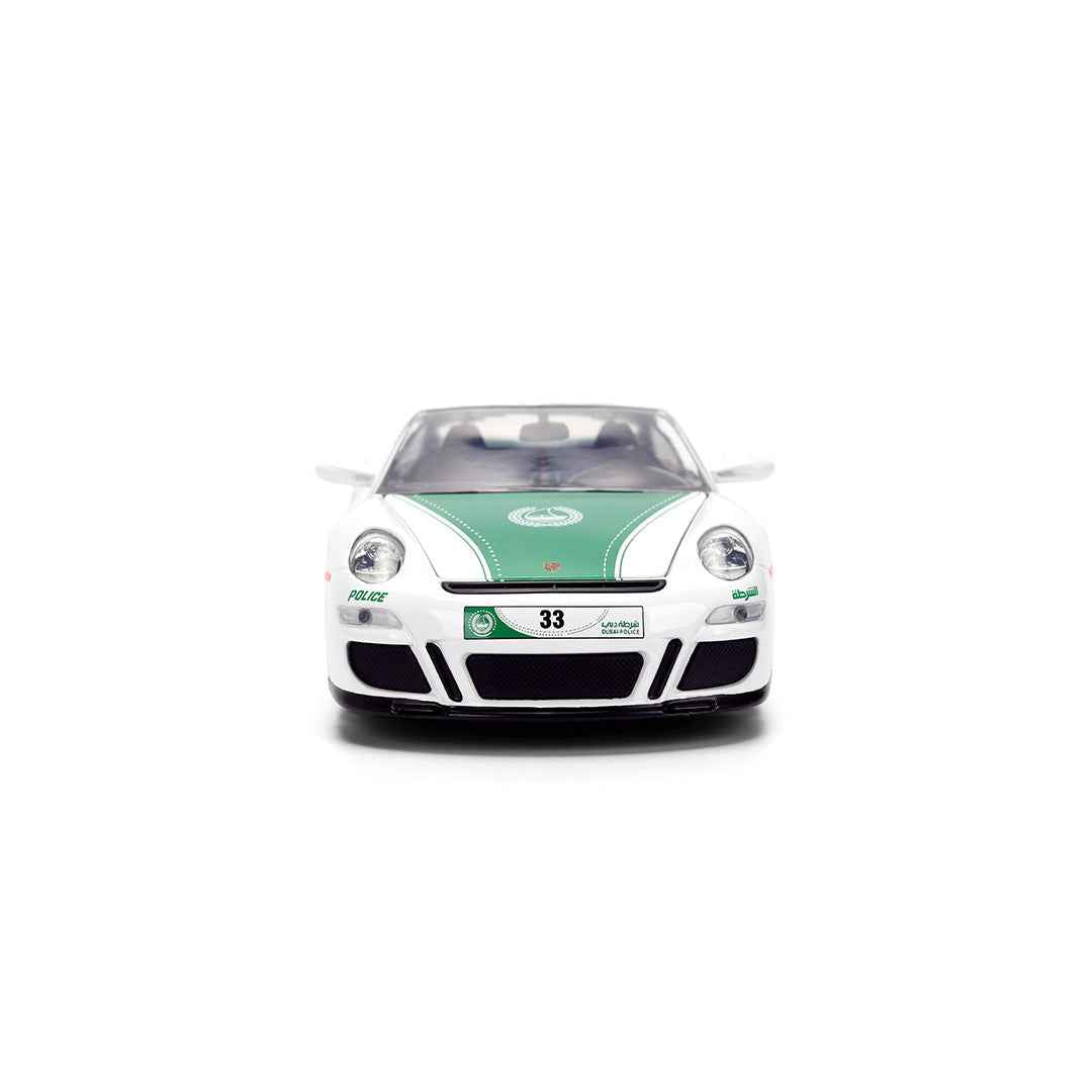 Jada Dubai Police Porsche 911 GT3 - 1:24 Diecast Model Car - Toyspry