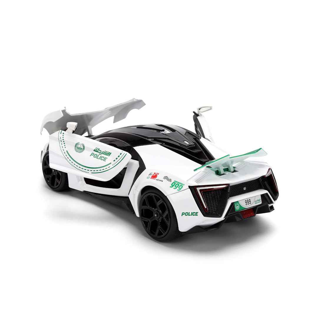 Jada Dubai Police HyperSport - 1:24 Diecast Model Car