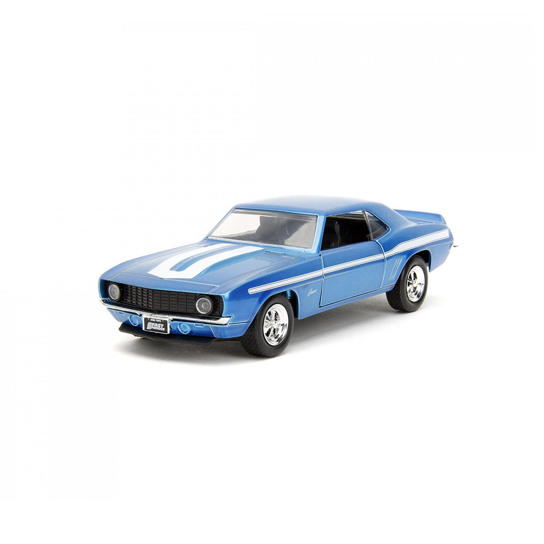 Fast & Furious '69 Camaro & '68 Charger Twin Pack - 1:32 Diecast Model Car Set