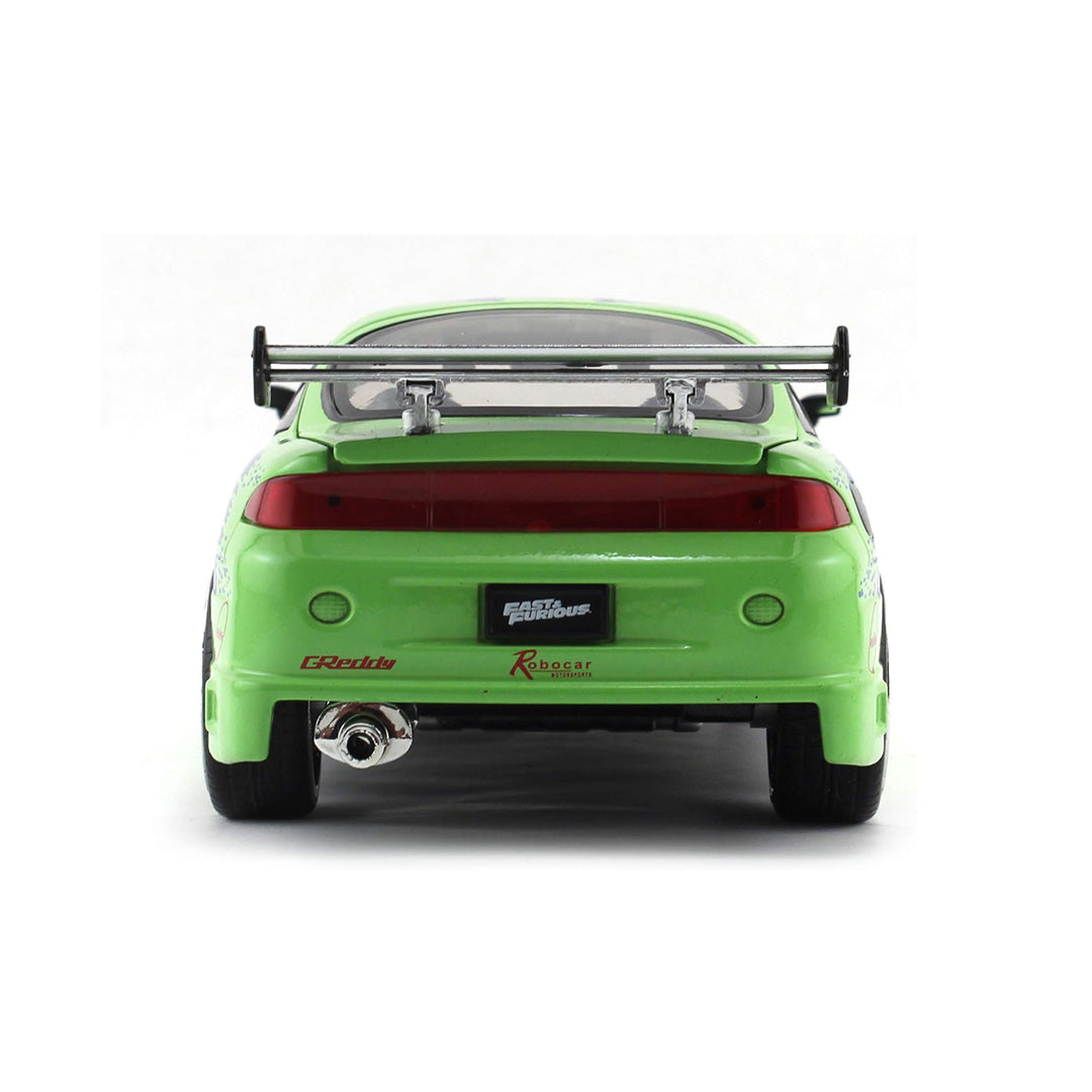 Fast & Furious 1995 Mitsubishi Eclipse - 1:24 Diecast Model Car