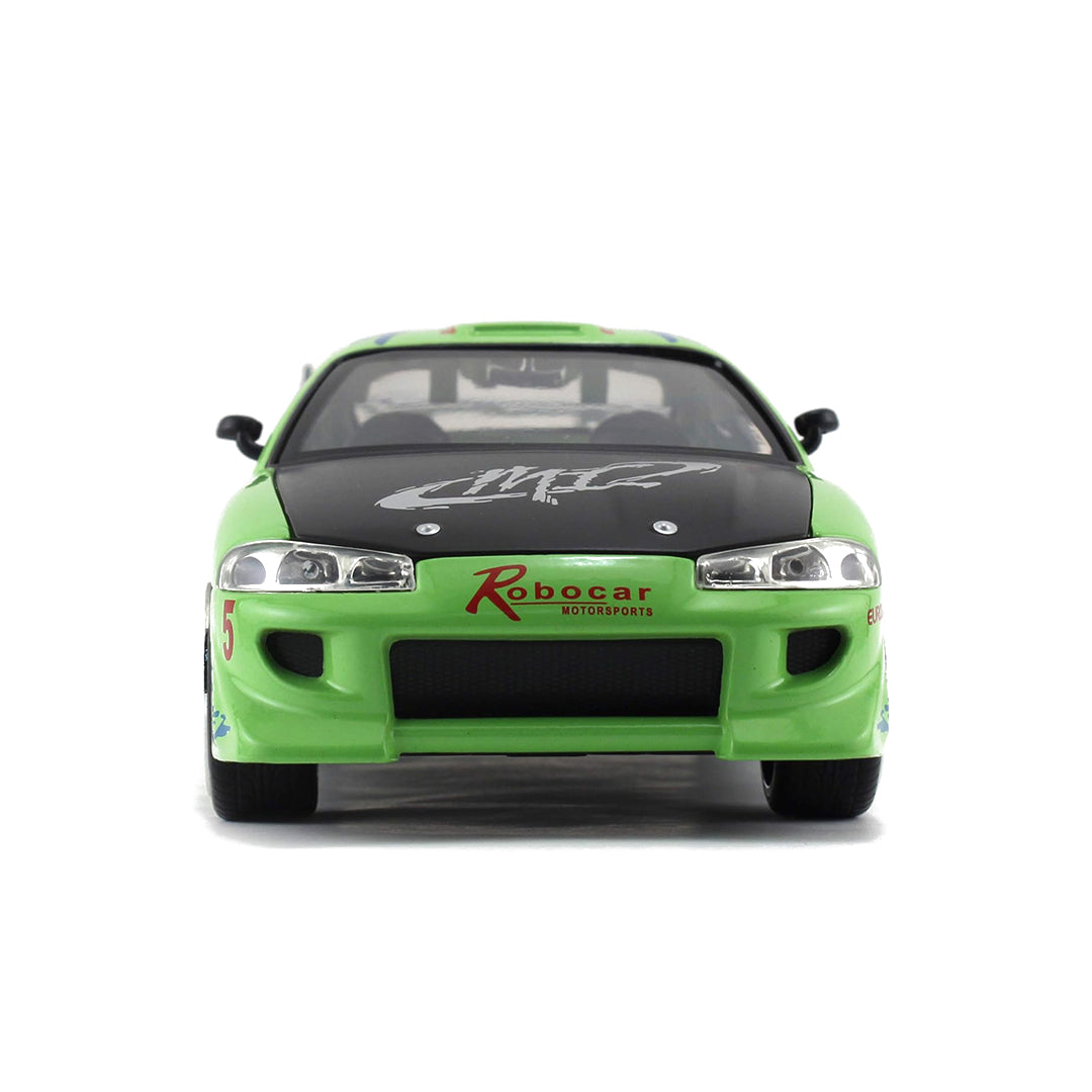 Fast & Furious 1995 Mitsubishi Eclipse - 1:24 Diecast Model Car - Toyspry