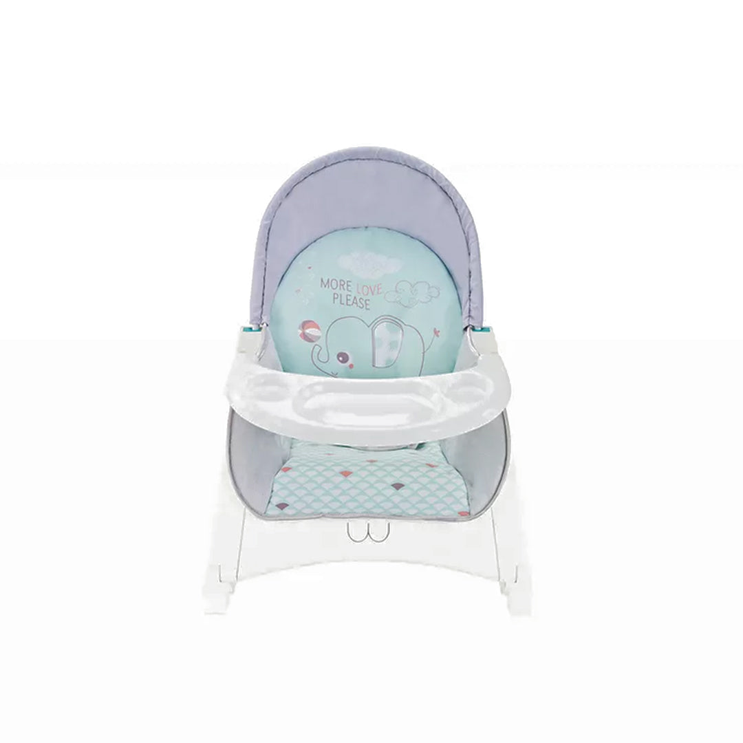 Fitch Baby 2-in-1 Baby Rocking Chair - Infant to Toddler Seat (Grey) - Toyspry