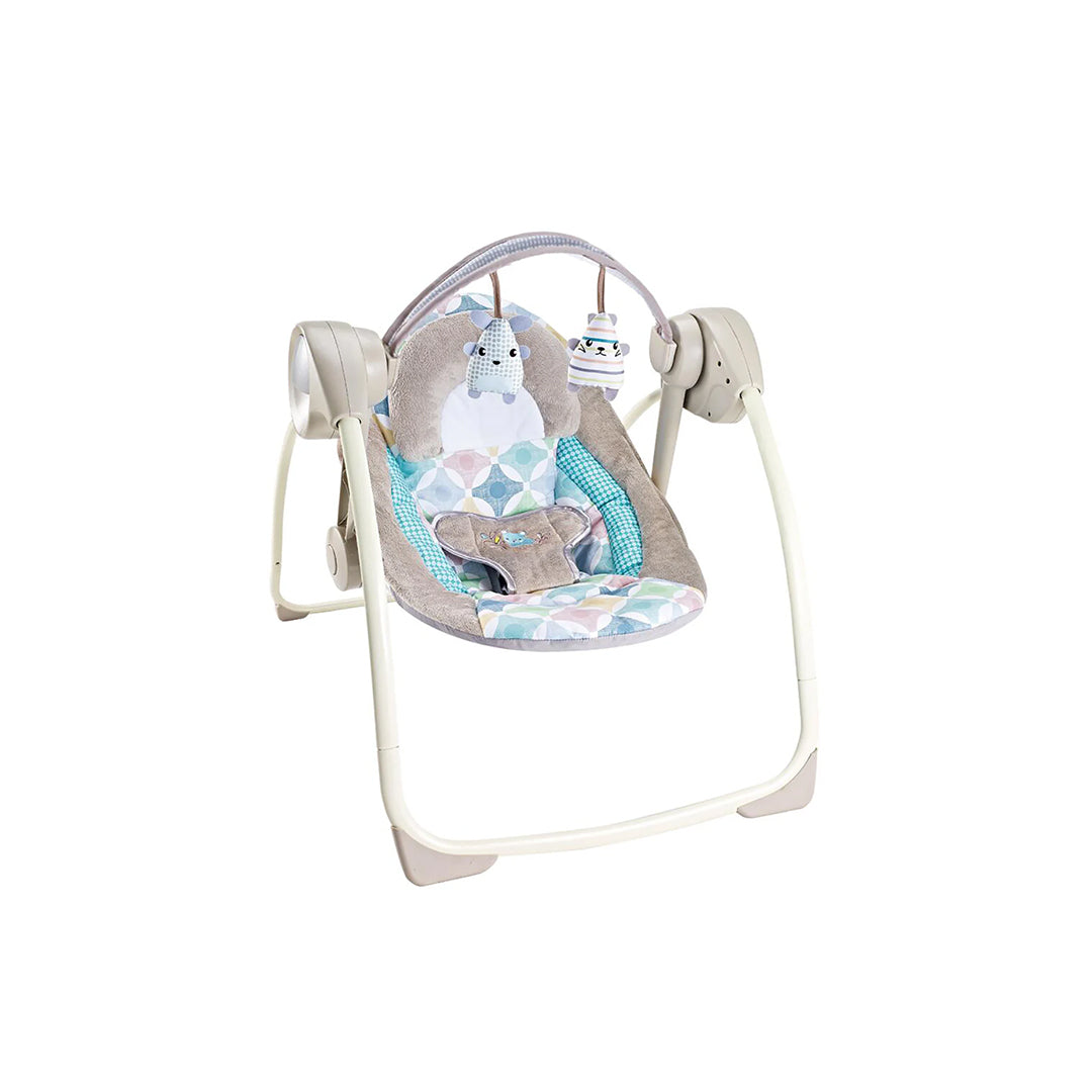 Fitch Baby Electric Portable Baby Swing - Automatic Bouncer (Beige) - Toyspry