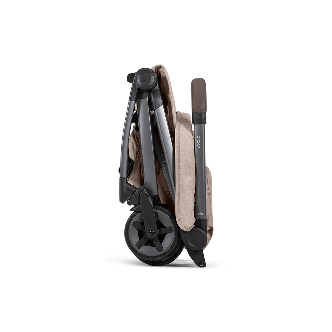 Joolz Aer2 Travel Stroller - Compact Buggy (Sandy Taupe) - Toyspry