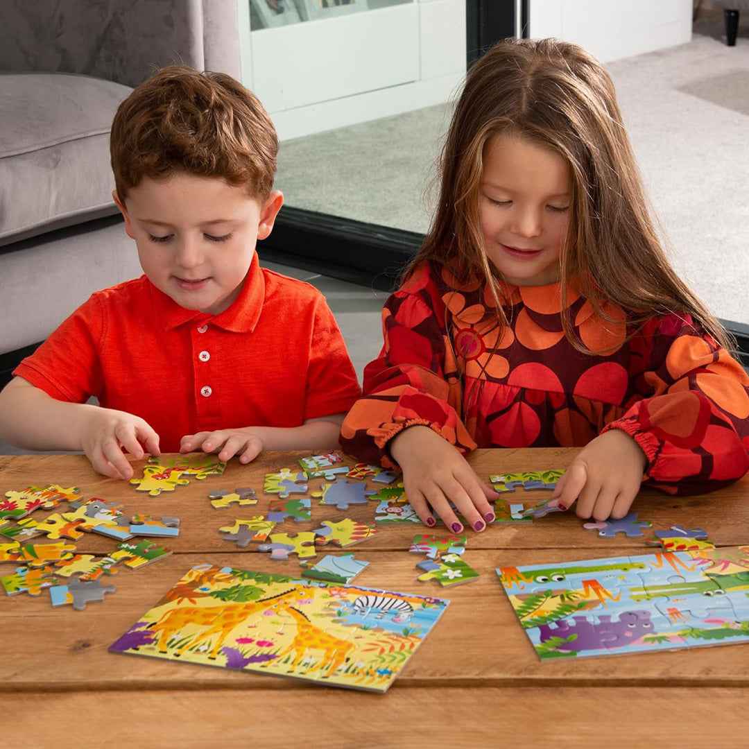 Galt Toys Jungle 4 Puzzles in a Box - Toyspry