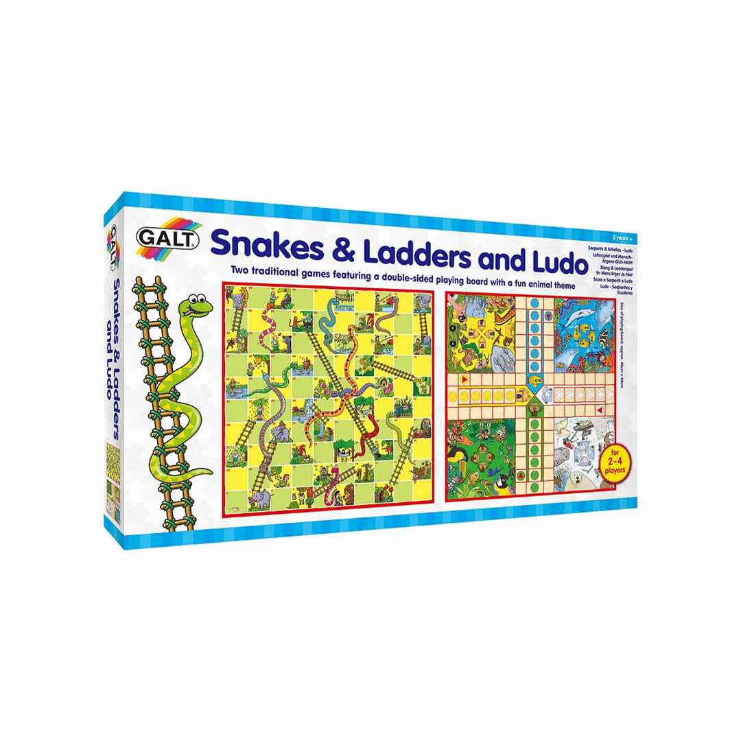 Galt Toys Snakes and Ladders Ludo Game Set - Toyspry