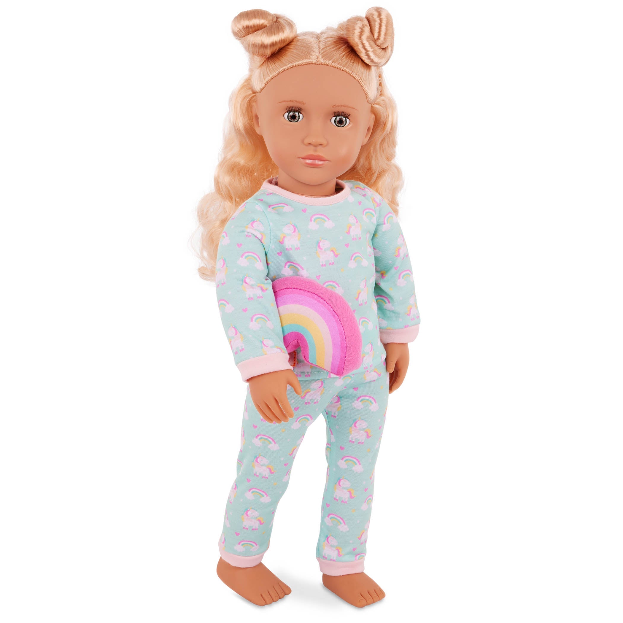 Our Generation Gillian - 18-inch Slumber Party Doll with Pajamas - Toyspry
