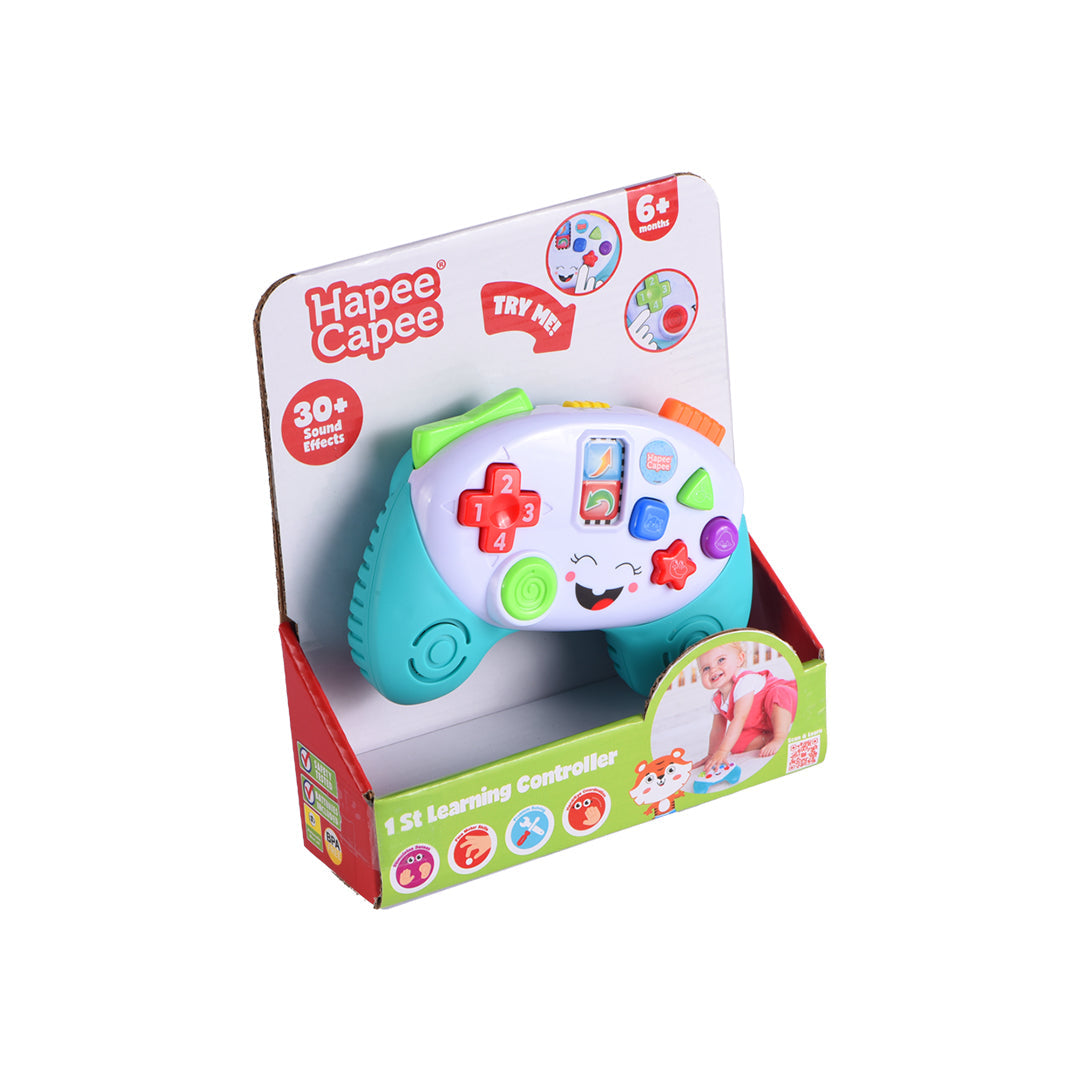 Hapee Capee My 1st Learning Controller - Interactive Educational Baby Toy - Toyspry